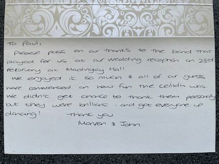 Photo of Morven & John